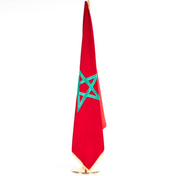 dm002 drapeau maroc hauteur ajustable location