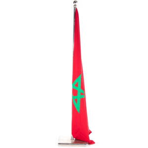 Drapeau Marocain – Drapeau pour bureau avec socle