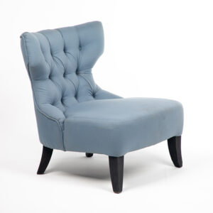 fauteuil prince cuir bleu location