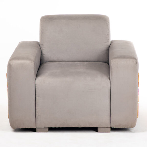 fauteuil confort couleur gris face location