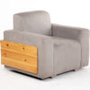 fauteuil confort couleur gris location