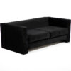 fauteuil 2 places daim noir location