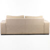 fauteuil 2 places tissu couleur kaki arriere location