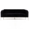 FT314NR fauteuil tissu noir location face