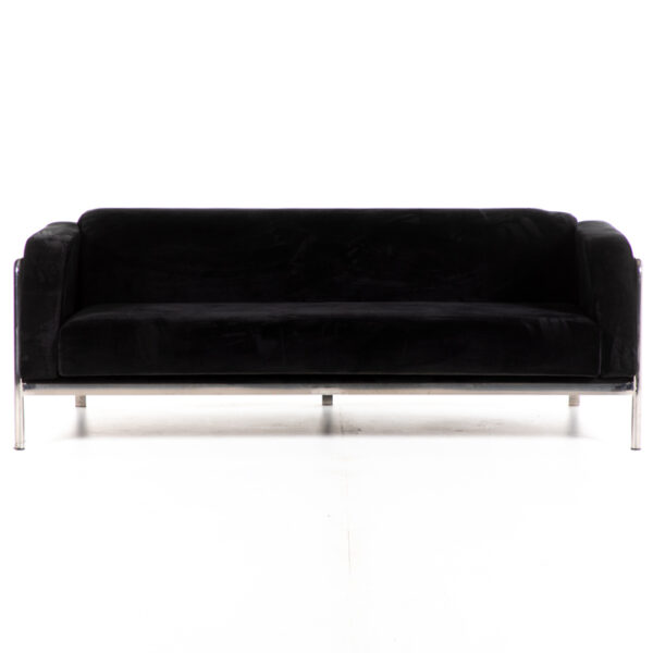 FT314NR fauteuil tissu noir location face