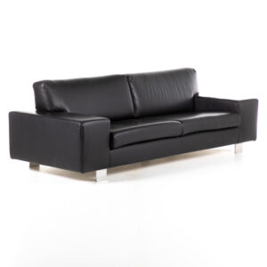 FT315 fauteuil 3 places cuir noir location