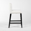 tb005bc tabouret elvis tissu bois cote