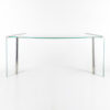 br003tr bureau en verre face