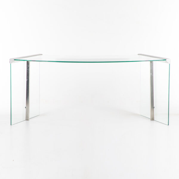 br003tr bureau en verre face