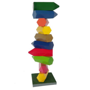 de103 totem de crayons