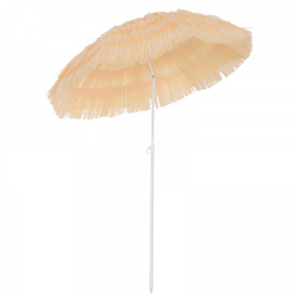 de161 parasol de jardin imitation raphia beige location