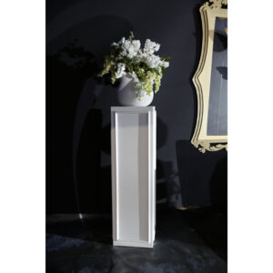 ep103 pot avec support couleur ensemble blanc