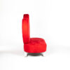 ft203RG fauteuil 2 places tissu rouge coeur location cote
