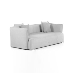 FT303GR fauteuil 3 places en tissu gris location