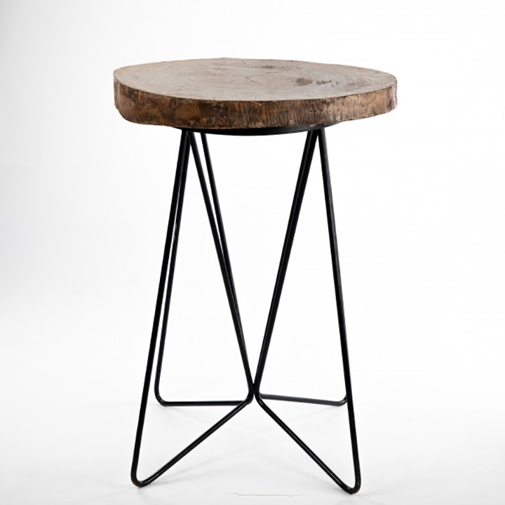 Table Haute/Mange debout (tronc d'arbre) - Integral Solution