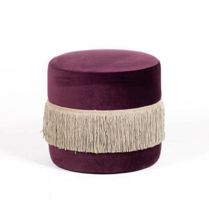 Pouf design artisanat marocain location Casablanca Marrakech Maroc