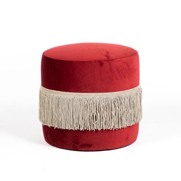 Pouf design artisanat marocain location Casablanca Marrakech Maroc