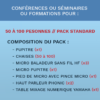 pack audiovisuel, conference séminaire formation