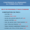 pack audiovisuel, conference séminaire formation