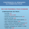 pack audiovisuel, conference séminaire formation