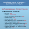 pack audiovisuel, conference séminaire formation